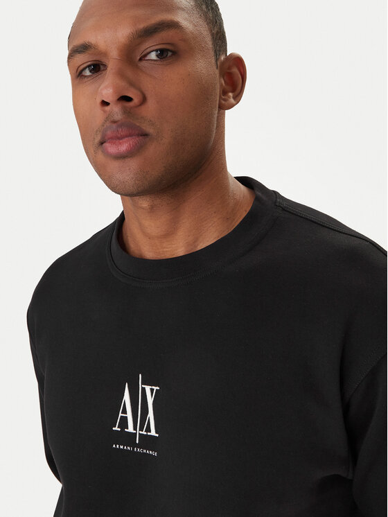 Armani Exchange Armani Exchange Sweter 28476 Czarny Casual Fit