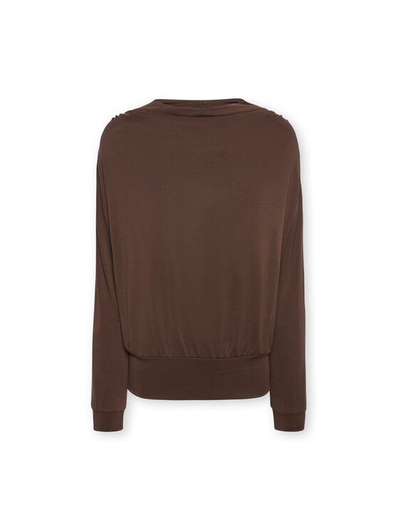 Elena Mirò Elena Mirò T-Shirt G037Z000686N0H2 Brązowy Boxy Fit