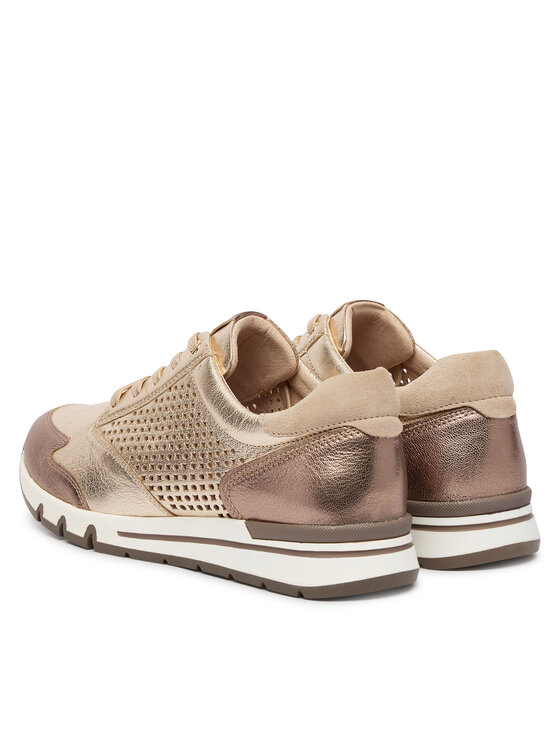 Caprice Caprice Sneakersy 9-23752-46 Złoty