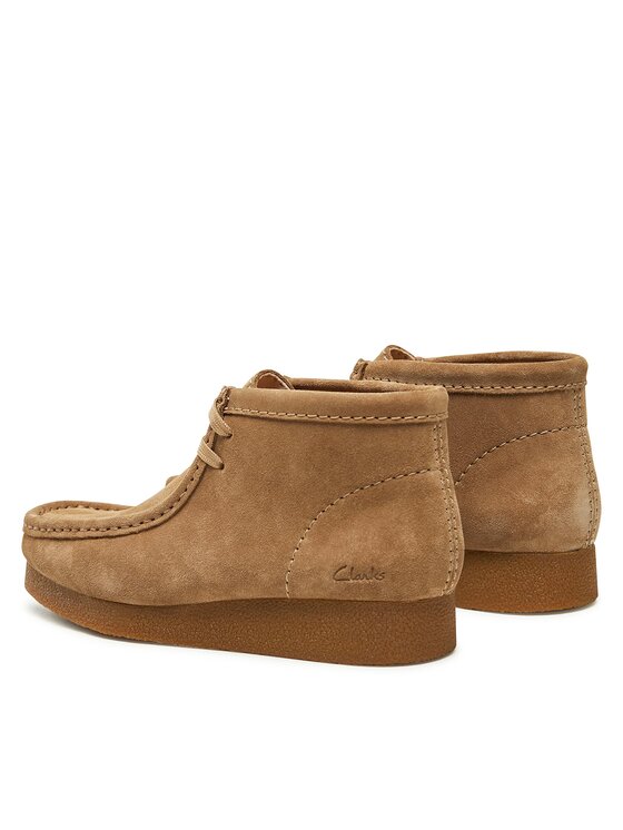 Clarks Clarks Trzewiki WallabeeEvoBt 261747444 Beżowy