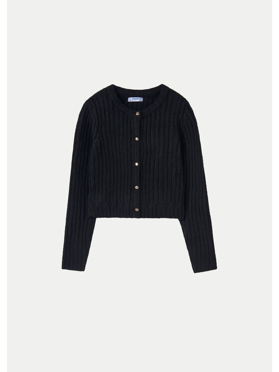 Mayoral Mayoral Cardigan 7312 Nero Regular Fit