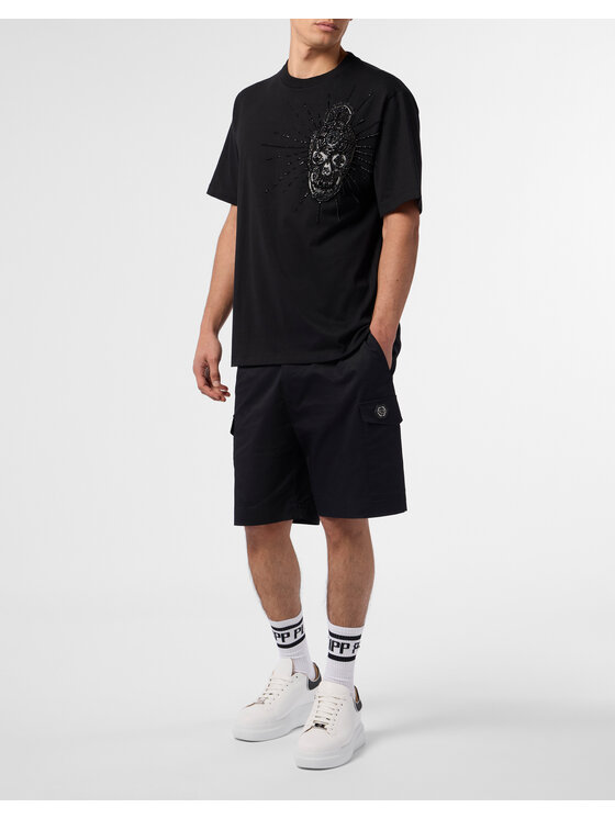 PHILIPP PLEIN PHILIPP PLEIN T-Shirt 29855 Czarny Regular Fit