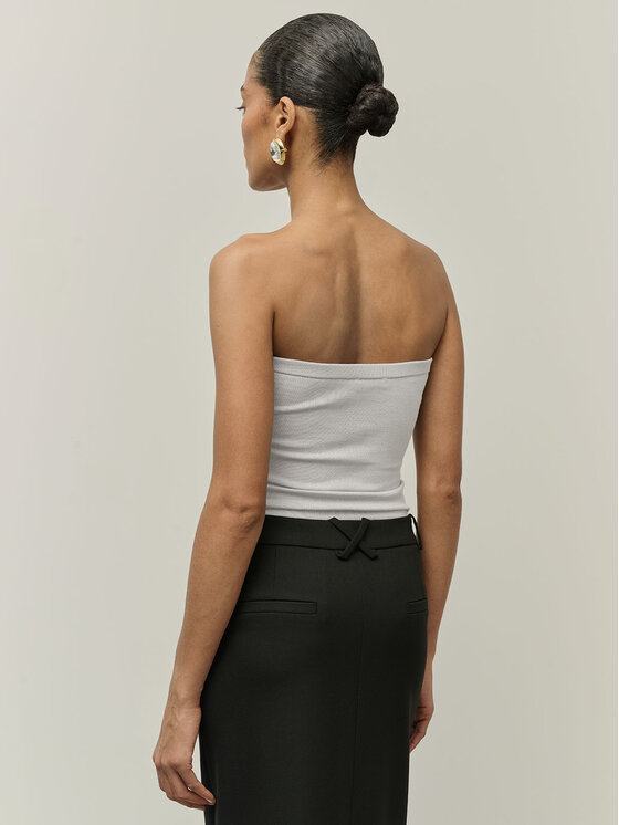 La Mania La Mania Top NICOLA Szary Classic Fit