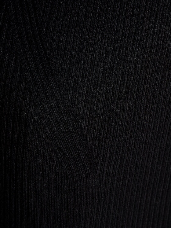 Gina Tricot Gina Tricot Strickkleid 20522 Schwarz Slim Fit