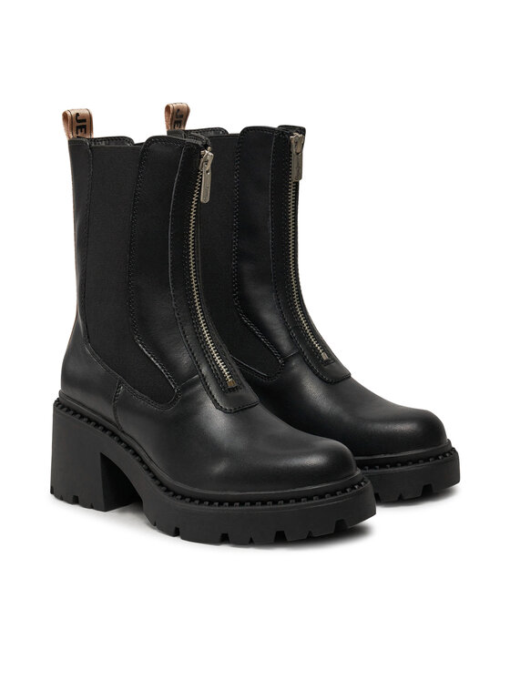 Pepe Jeans Pepe Jeans Botki Glen PLS50550 Czarny