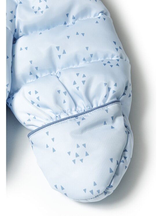 minoti minoti Kombinezon zimowy 31BABYSNOW11 Niebieski Regular Fit