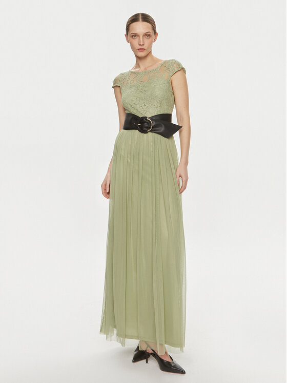 Vila Vila Abendkleid Ulricana 14083830 Grün Regular Fit