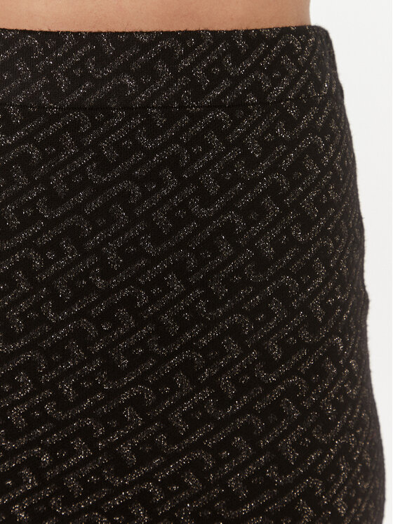 Liu Jo Liu Jo Ravno krilo MF3169 MA49I Črna Slim Fit