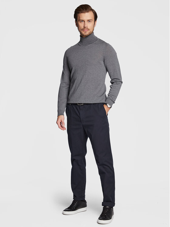 Pantaloni di tessuto Kane-Ds 50478577 Blu scuro