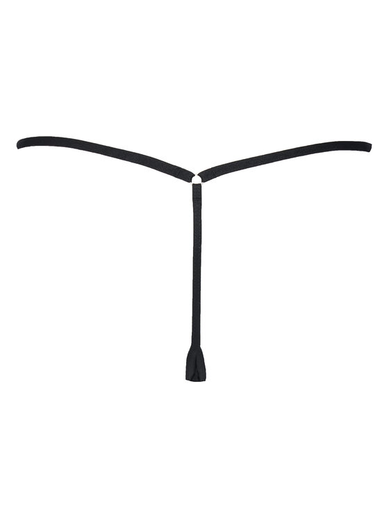 Hunkemöller Hunkemöller Kalhotky string Ingrid 300468 Černá