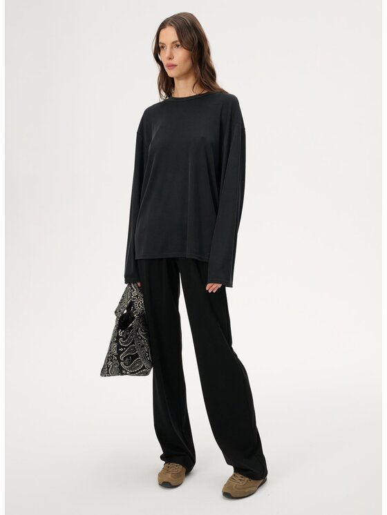 LEBRAND LEBRAND Longsleeve Anthony Czarny