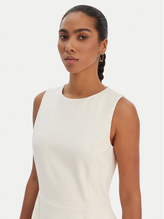 LAUREN RALPH LAUREN LAUREN RALPH LAUREN Sukienka koktajlowa 200980935002 Écru Slim Fit