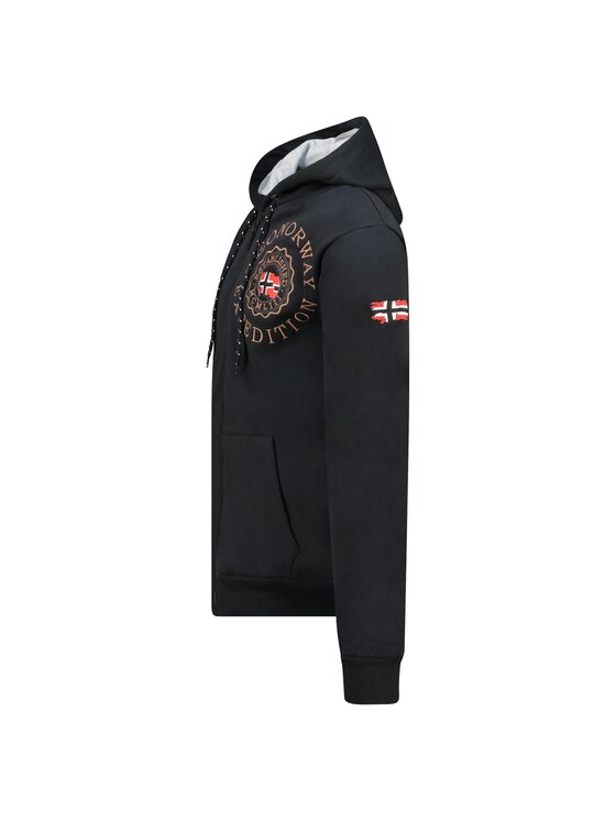 Geographical Norway Geographical Norway Bluza WZ3024H/GN-Black Czarny Regular Fit