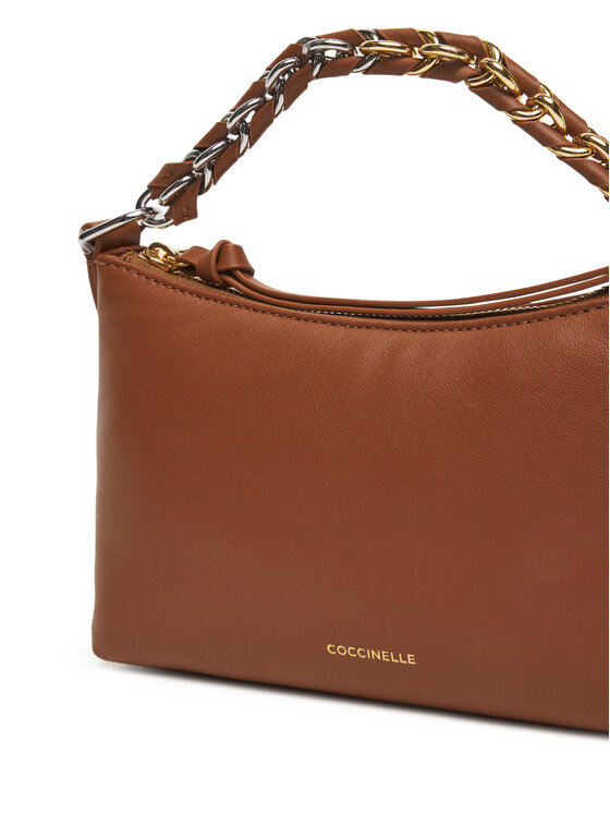 Coccinelle Coccinelle Ročna torba TBP Coccinelle Gretel E5 TBP 53 01 01 Rjava
