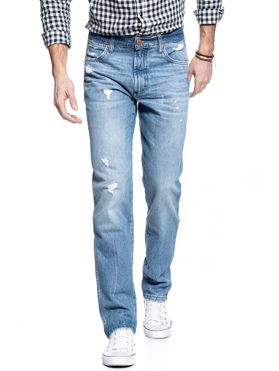 Wrangler Wrangler Jeans GREENSBORO Blu Straight Fit