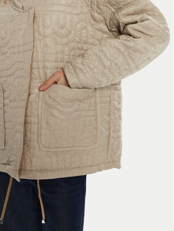 Munthe Munthe Μπουφάν μεταβατικό Timothie 243153524343 Μπεζ Loose Fit