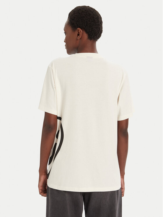 HUGO HUGO Majica Vintage 50545053 Écru Loose Fit