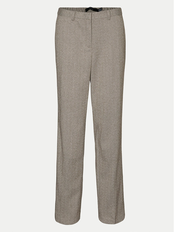 Vero Moda Vero Moda Hlače Kawi 10319665 Bež Straight Fit