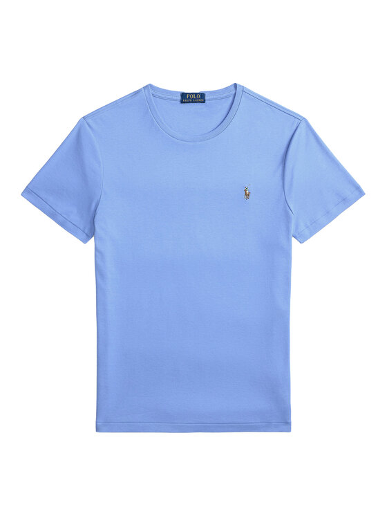 Polo Ralph Lauren Polo Ralph Lauren T-Shirt 710740727101 Niebieski Custom Slim Fit