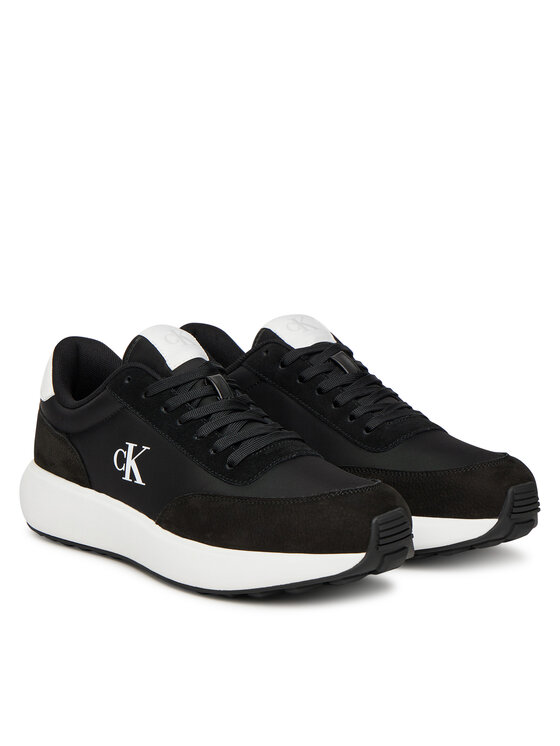 Calvin Klein Jeans Calvin Klein Jeans Tenisice Athleisure Runner Laceup Ny-Su YM0YM01370 Crna