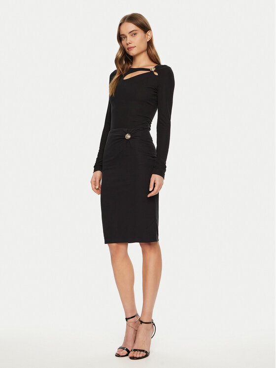 Guess Guess Pouzdrová sukně 171103 Černá Classic Fit