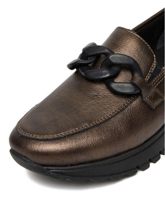 Rieker Rieker Halbschuhe 49051-25 Goldfarben