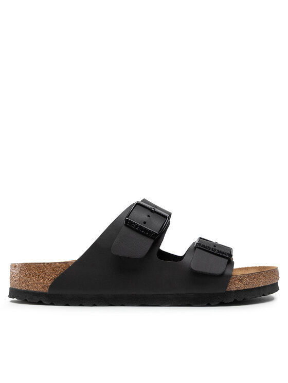 Şlapi Birkenstock, Mărimea: 45, Negru, Arizona Birko-Flor 551251