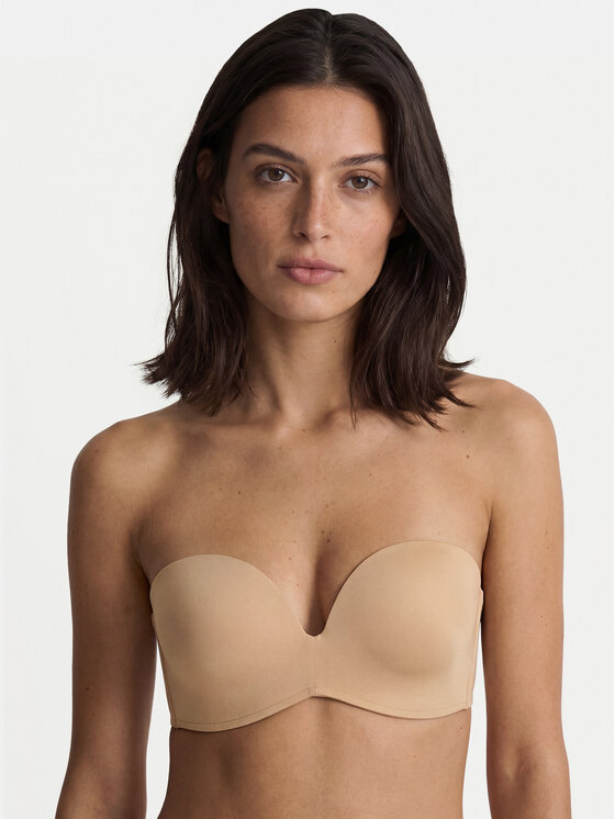 Wonderbra Wonderbra Сутиен тип Бардо WB00032D Бежов