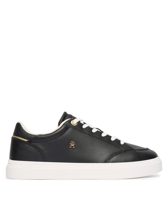 Tommy Hilfiger Tommy Hilfiger Αθλητικά Th Chic Cupsole FW0FW09106 Μαύρο