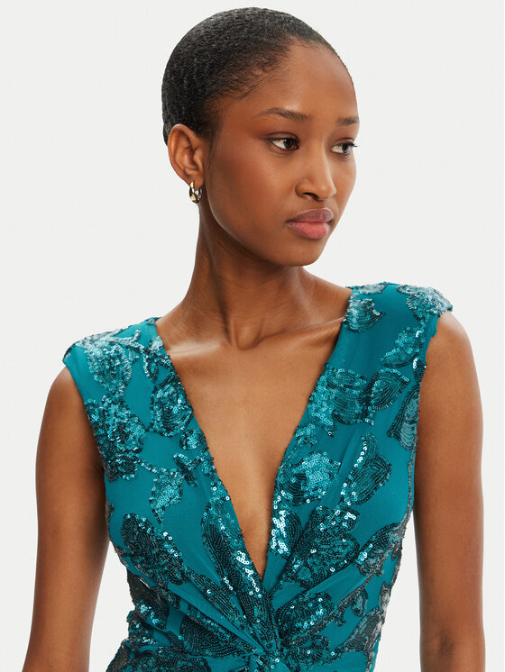Rinascimento Rinascimento Abendkleid CFC0123067003 Grün Regular Fit