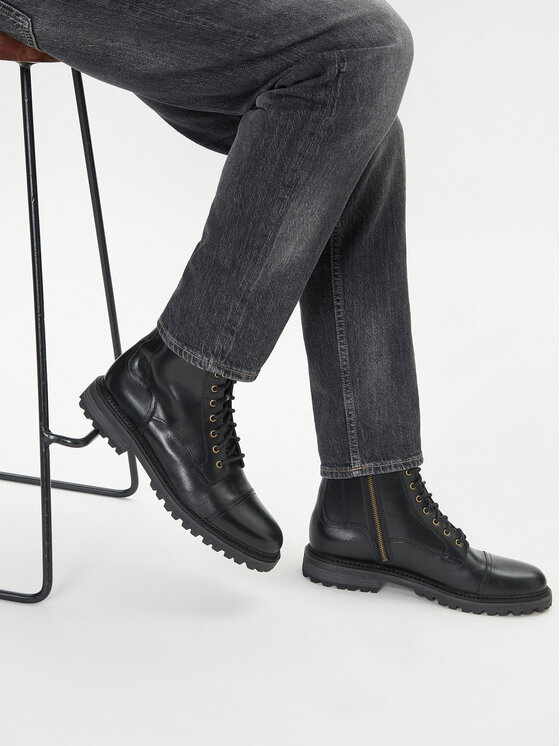 Clarks Clarks Μποτίνια Clarkridge Hi 26179728 Μαύρο