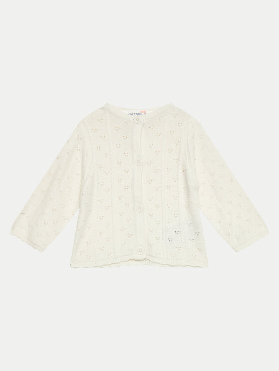 Coccodrillo Coccodrillo Kardigán WC4172202GEN Ekru Regular Fit
