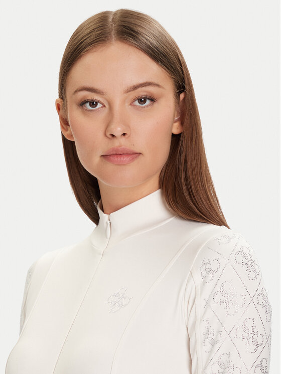 Guess Guess Kombinezonas W5BD1P K7182 Écru Slim Fit