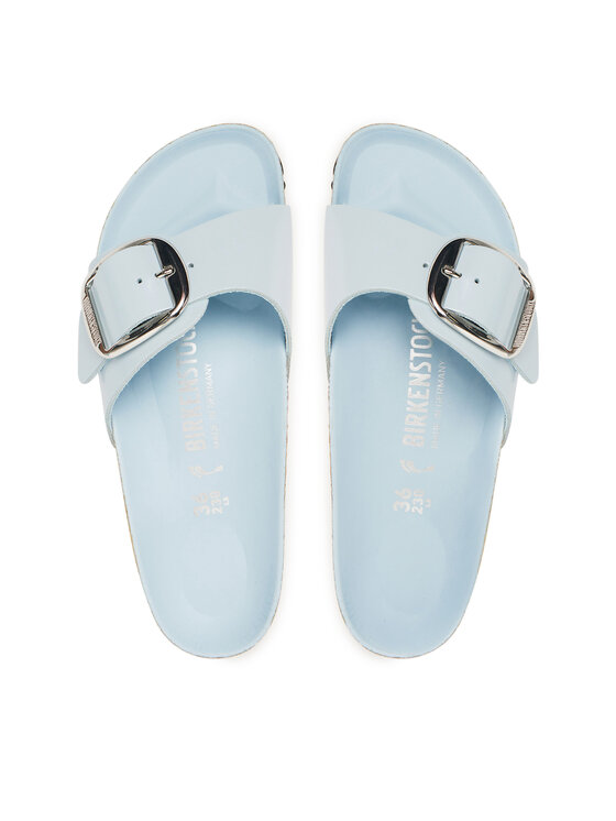 Birkenstock Birkenstock Şlapi Madrid Big Buckle Hex 1030364 Albastru celest