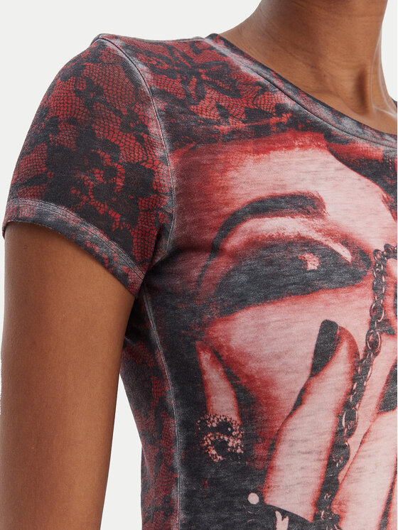 Guess Guess T-Shirt W6RI50 KCCG0 Kolorowy Regular Fit