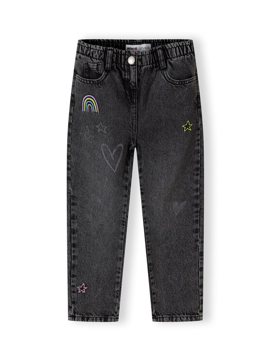 minoti minoti Jeansy 26JEAN2 Czarny Regular Fit