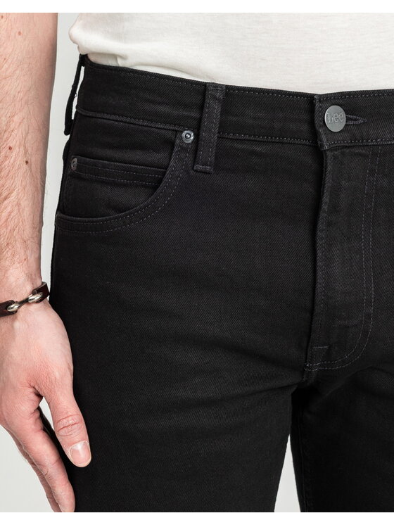 Lee Lee Jeansy L701PC47 Czarny Slim Fit