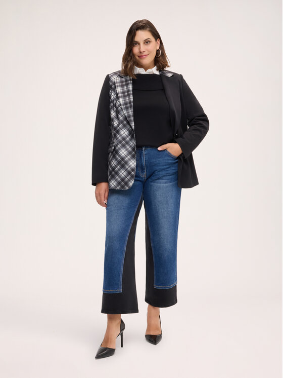 Fiorella Rubino Fiorella Rubino Jeansy P492T005437N024 Niebieski Flare Fit