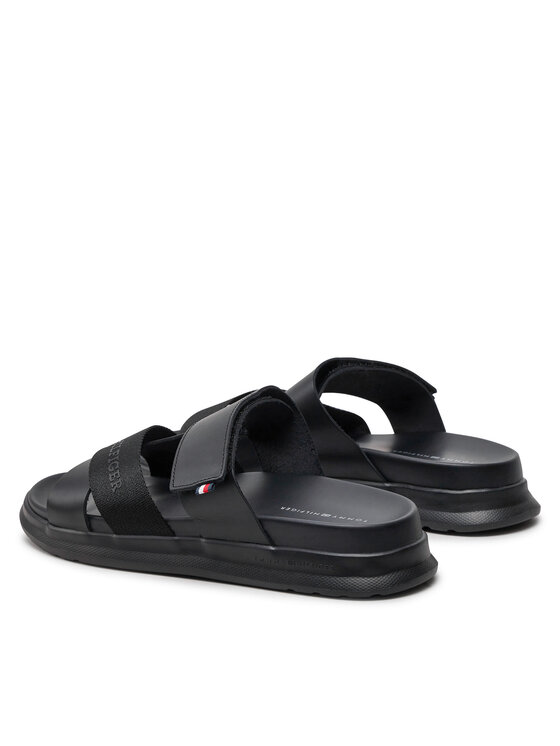 Tommy Hilfiger Tommy Hilfiger Ciabatte D Density Hilfiger Mix Sandal FM0FM05004 Nero
