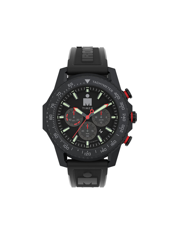 Timex Pulkstenis Ironman Finisher Adrenaline TW2W55400 Melns