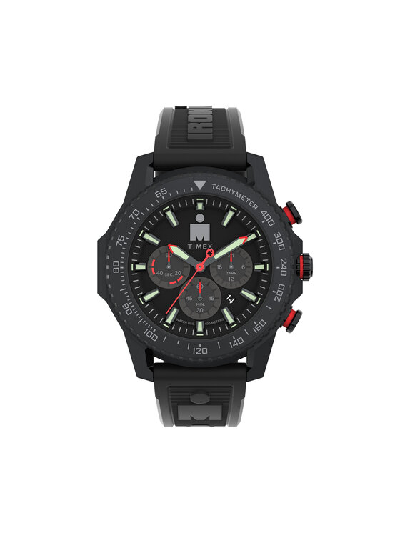 Timex Timex Ρολόι Ironman Finisher Adrenaline TW2W55400 Μαύρο