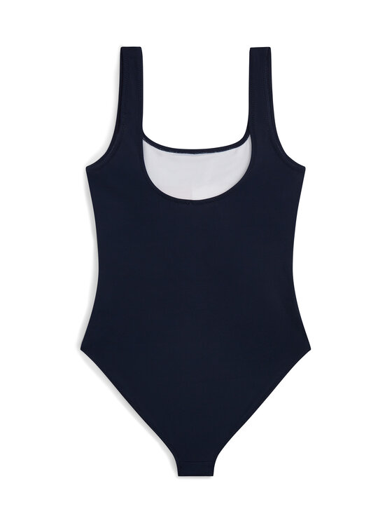 Tommy Hilfiger Tommy Hilfiger Jednodílné plavky UG0UG00828 Tmavomodrá