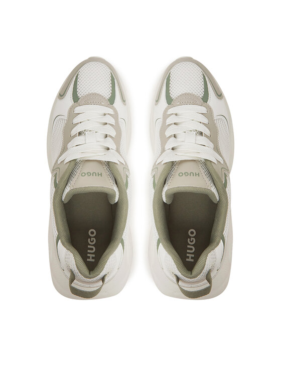 HUGO HUGO Sneakersy Leon Runn Mepu 50541578 Biały