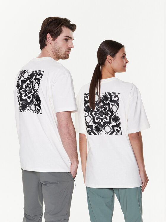 Jack Wolfskin Jack Wolfskin Φανελάκι τεχνικό Unisex Eschenheimer Back 1809081 Λευκό Regular Fit