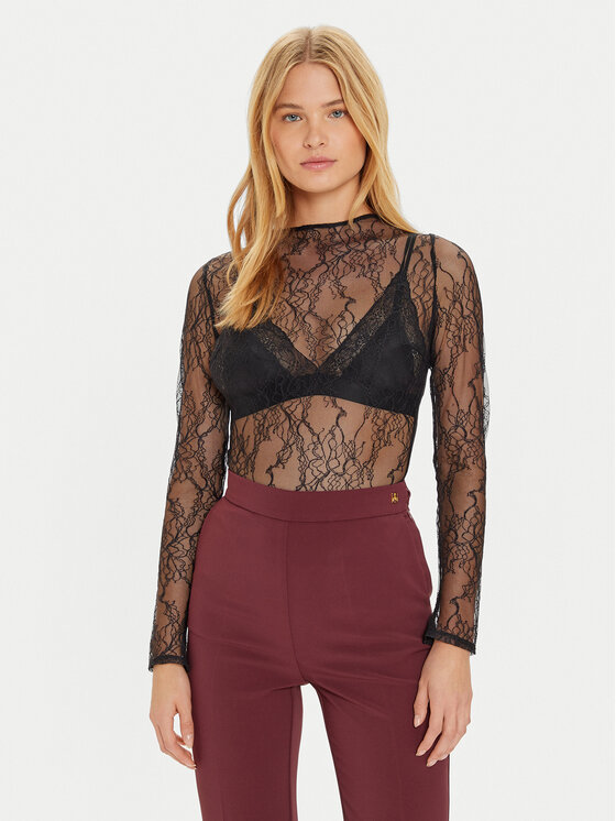 Undress Code Undress Code κορμάκι Electric 802 Μαύρο Slim Fit