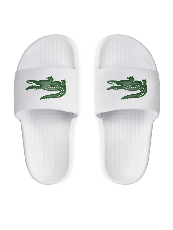 Lacoste Lacoste Παντόφλες Serve Slide 1.0 123 1 Cuj 745CUJ0012-082 Λευκό