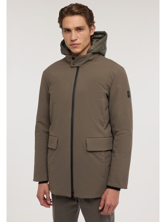 Trussardi Trussardi Płaszcz zimowy 8011M000037N040 Brązowy Regular Fit