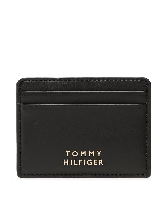 Tommy Hilfiger Kredītkaršu turētājs AW0AW15090 Melns