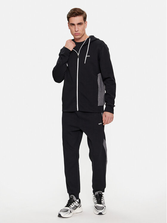 Boss Trenerka Tracksuit Set 50506320 Crna Regular Fit