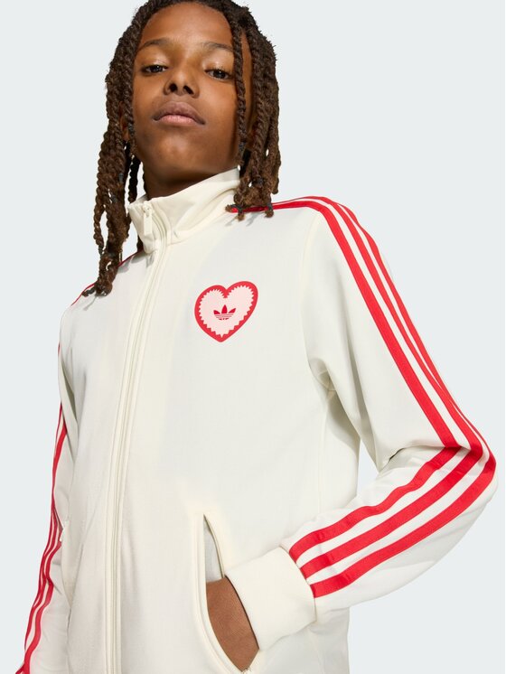 adidas adidas Bluza 164195 Kremowy Loose Fit